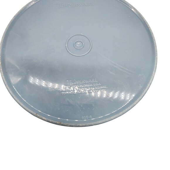 Vintage tupperware Country Blue Servaleir 5 Piece Canister Set - Picture 6 of 8